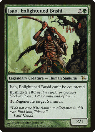 Isao, Enlightened Bushi [Betrayers of Kamigawa] | Eastridge Sports Cards & Games