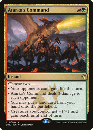 Atarka's Command [Dragons of Tarkir] | Eastridge Sports Cards & Games