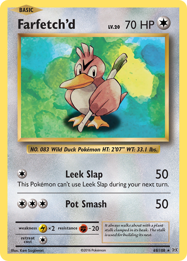 Farfetch'd (68/108) [XY: Evolutions] | Eastridge Sports Cards & Games