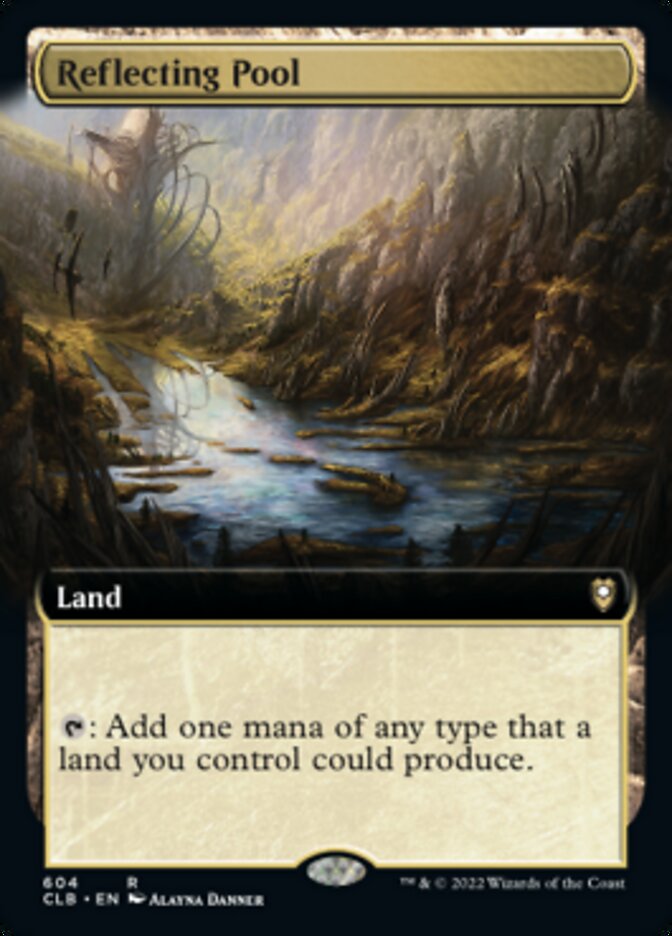 Reflecting Pool (Extended Art) [Commander Legends: Battle for Baldur's Gate] | Eastridge Sports Cards & Games