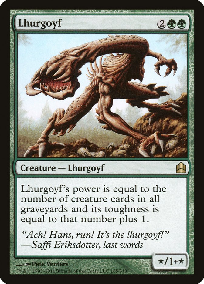 Lhurgoyf [Commander 2011] | Eastridge Sports Cards & Games