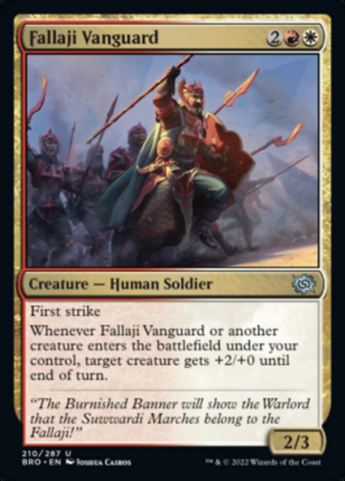 Fallaji Vanguard [The Brothers' War] | Eastridge Sports Cards & Games