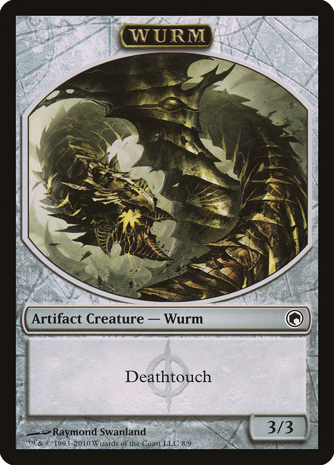 Wurm (Deathtouch) [Scars of Mirrodin Tokens] | Eastridge Sports Cards & Games