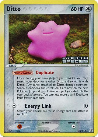 Ditto (35/113) (Stamped) [EX: Delta Species] | Eastridge Sports Cards & Games