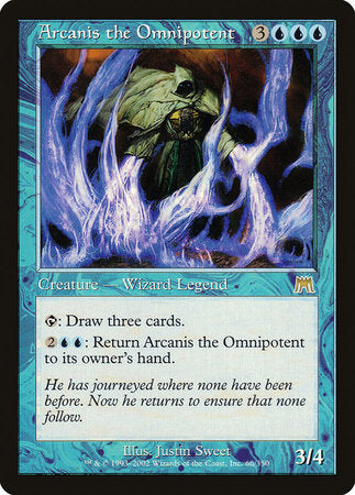 Arcanis the Omnipotent [Onslaught] | Eastridge Sports Cards & Games