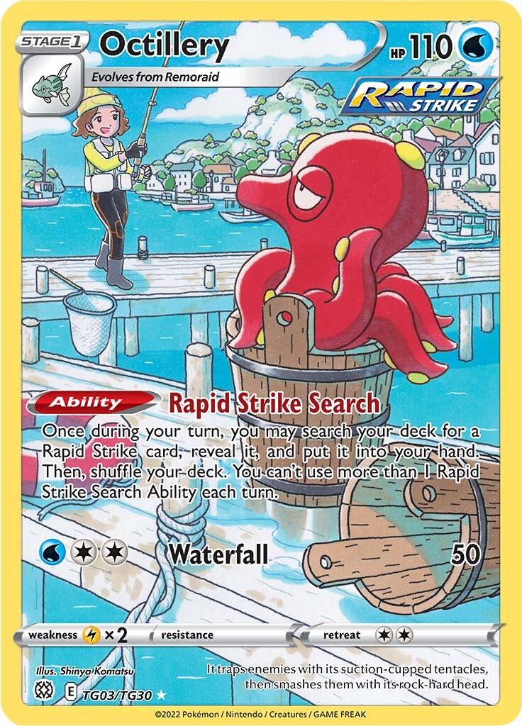 Octillery (TG03/TG30) [Sword & Shield: Brilliant Stars] | Eastridge Sports Cards & Games