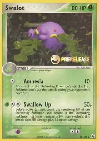 Swalot (50/101) (Prerelease Promo) [Nintendo: Black Star Promos] | Eastridge Sports Cards & Games