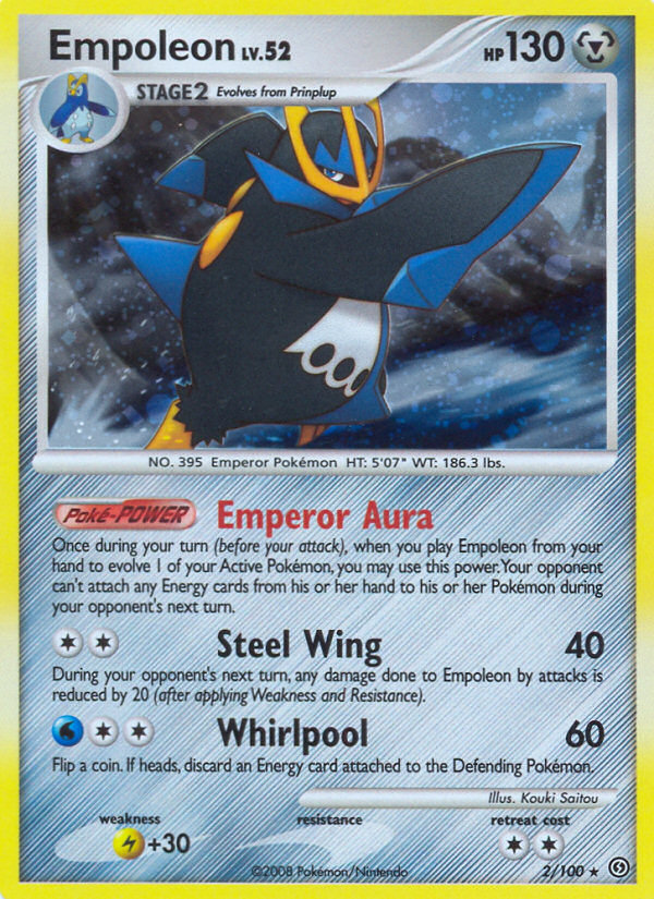 Empoleon (2/100) [Diamond & Pearl: Stormfront] | Eastridge Sports Cards & Games