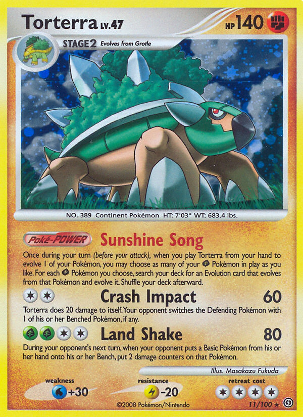 Torterra (11/100) [Diamond & Pearl: Stormfront] | Eastridge Sports Cards & Games