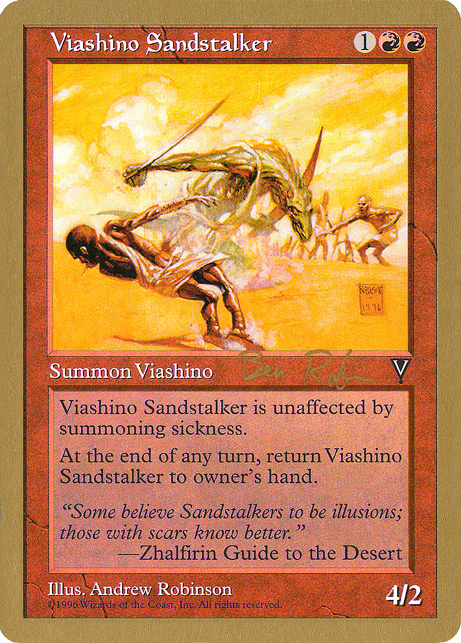 Viashino Sandstalker (Ben Rubin) [World Championship Decks 1998] | Eastridge Sports Cards & Games