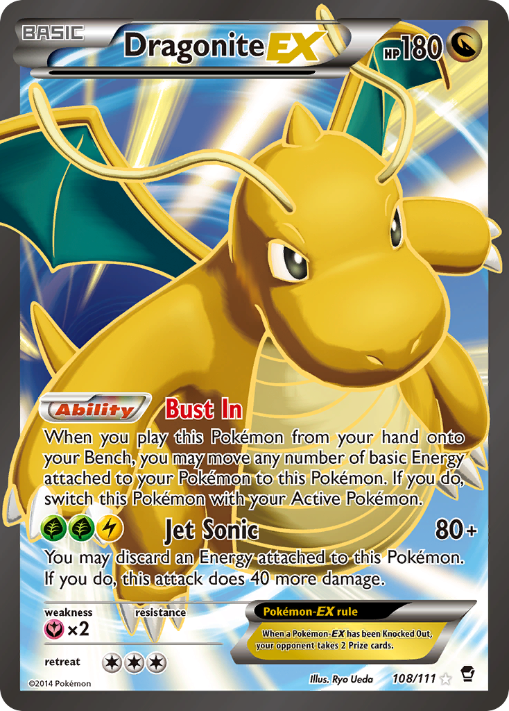 Dragonite EX (108/111) [XY: Furious Fists] | Eastridge Sports Cards & Games