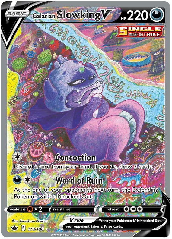 Galarian Slowking V (179/198) [Sword & Shield: Chilling Reign] | Eastridge Sports Cards & Games