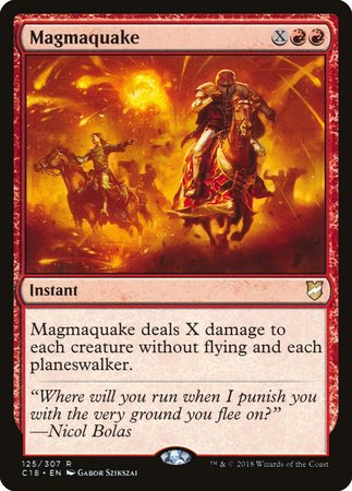 Magmaquake [Commander 2018] | Eastridge Sports Cards & Games