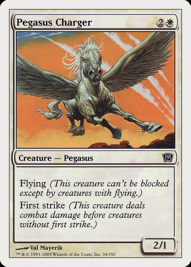 Pegasus Charger [Ninth Edition] | Eastridge Sports Cards & Games