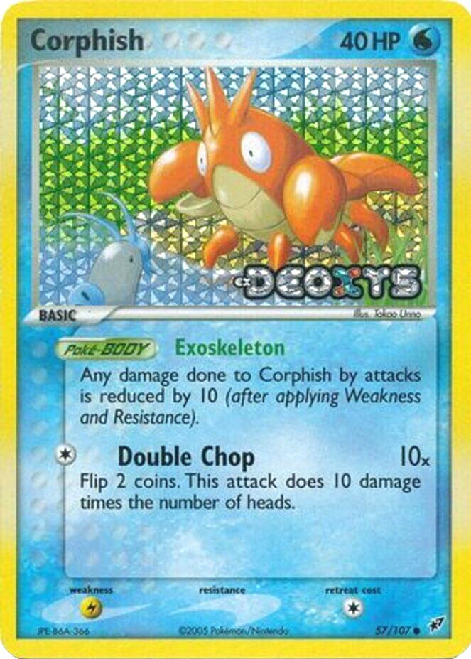 Corphish (57/107) (Stamped) [EX: Deoxys] | Eastridge Sports Cards & Games