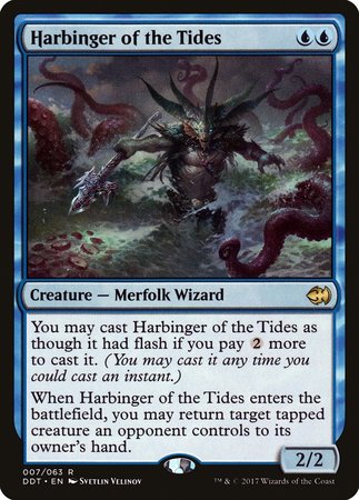 Harbinger of the Tides [Duel Decks: Merfolk vs. Goblins] | Eastridge Sports Cards & Games