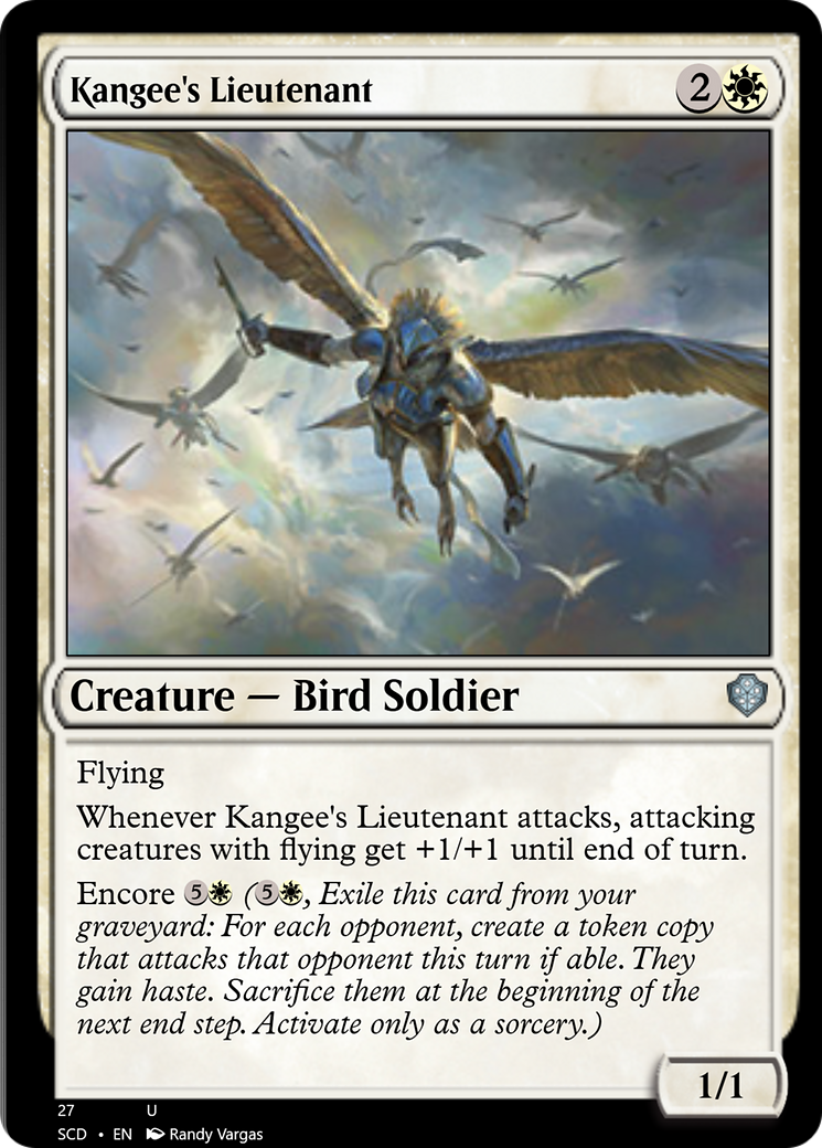 Kangee's Lieutenant [Starter Commander Decks] | Eastridge Sports Cards & Games