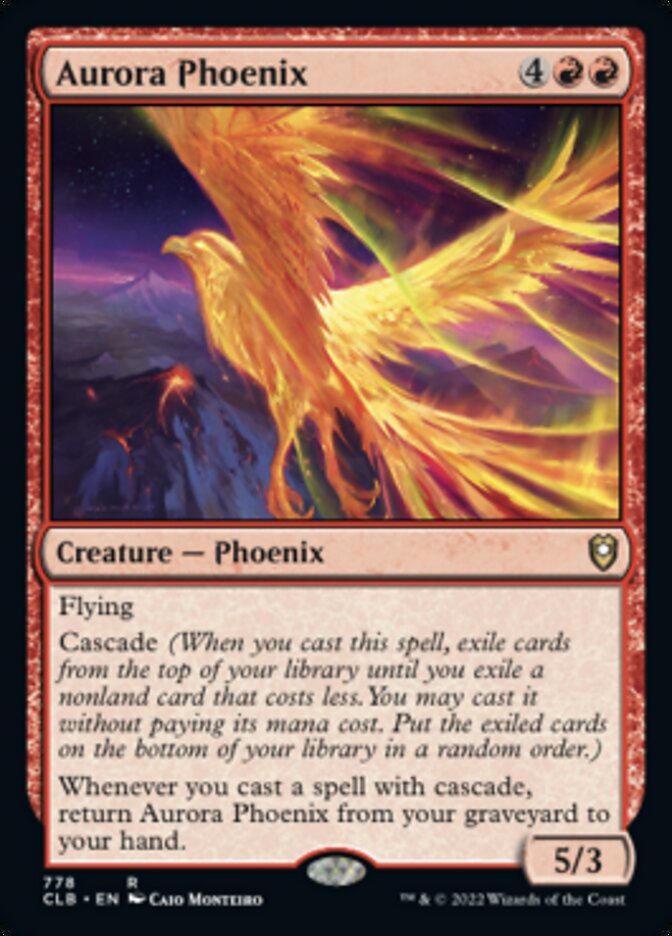 Aurora Phoenix [Commander Legends: Battle for Baldur's Gate] | Eastridge Sports Cards & Games