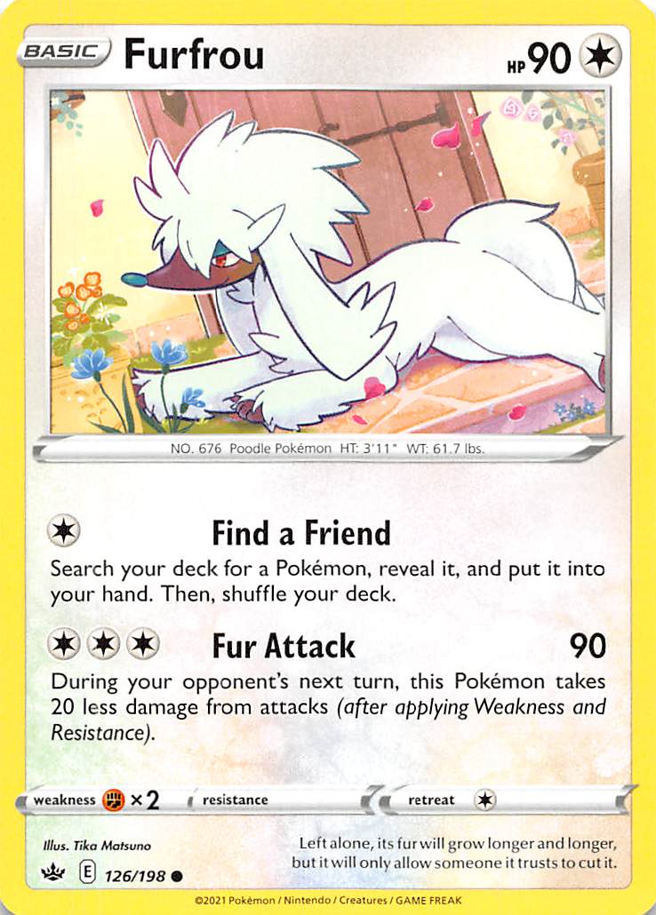 Furfrou (126/198) [Sword & Shield: Chilling Reign] | Eastridge Sports Cards & Games