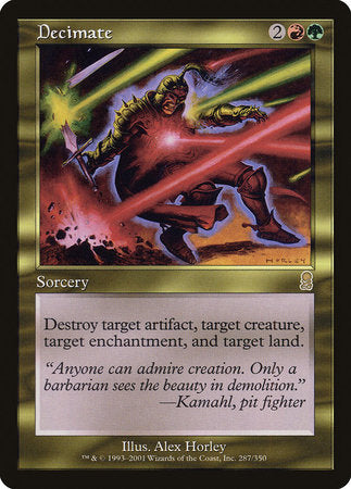 Decimate [Odyssey] | Eastridge Sports Cards & Games