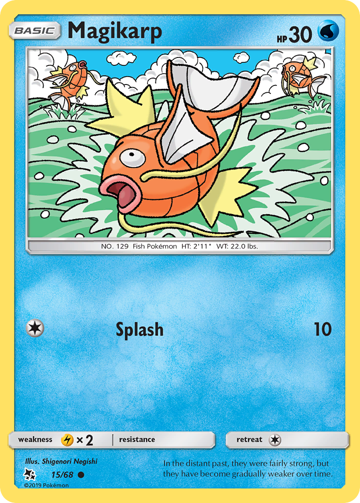 Magikarp (15/68) [Sun & Moon: Hidden Fates] | Eastridge Sports Cards & Games