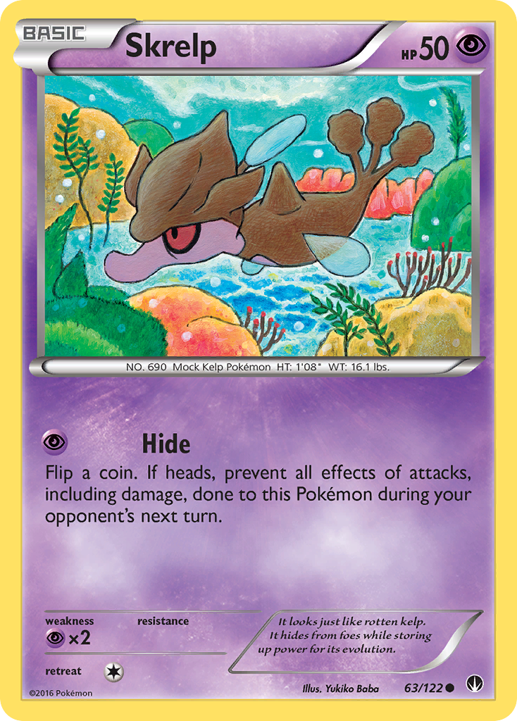 Skrelp (63/122) [XY: BREAKpoint] | Eastridge Sports Cards & Games