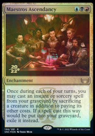 Maestros Ascendancy [Streets of New Capenna Prerelease Promos] | Eastridge Sports Cards & Games