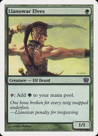 Llanowar Elves [Ninth Edition] | Eastridge Sports Cards & Games