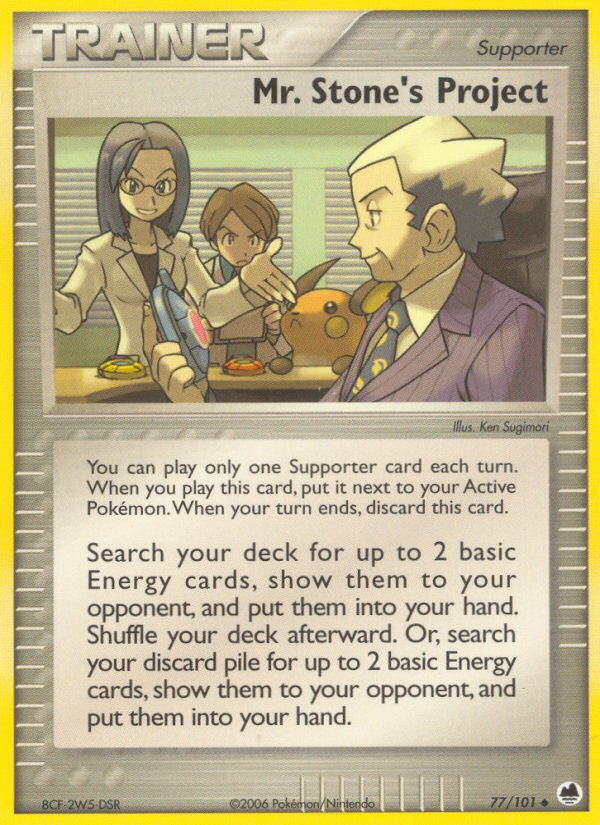 Mr. Stone's Project (77/101) [EX: Dragon Frontiers] | Eastridge Sports Cards & Games