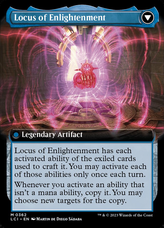 The Enigma Jewel // Locus of Enlightenment (Extended Art) [The Lost Caverns of Ixalan] | Eastridge Sports Cards & Games