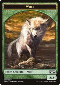 Wolf Token [Prerelease Cards] | Eastridge Sports Cards & Games