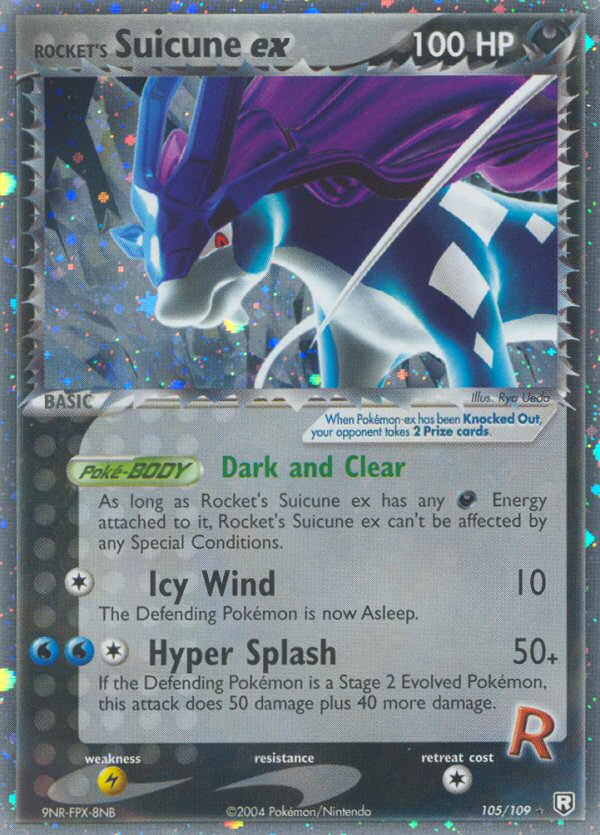 Rocket's Suicune ex (105/109) [EX: Team Rocket Returns] | Eastridge Sports Cards & Games