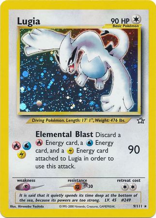 Lugia (9/111) [Neo Genesis Unlimited] | Eastridge Sports Cards & Games