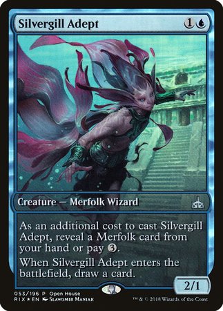 Silvergill Adept [Rivals of Ixalan Promos] | Eastridge Sports Cards & Games