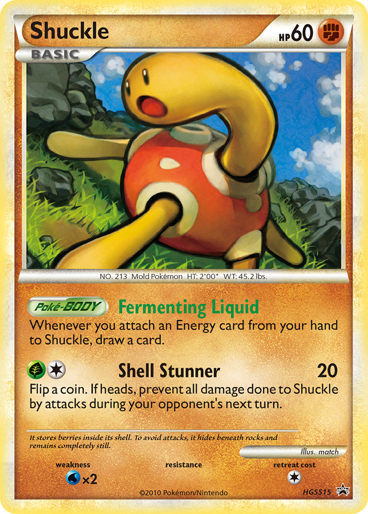 Shuckle (HGSS15) [HeartGold & SoulSilver: Black Star Promos] | Eastridge Sports Cards & Games