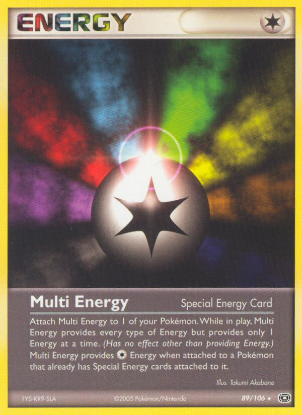 Multi Energy (89/106) [EX: Emerald] | Eastridge Sports Cards & Games