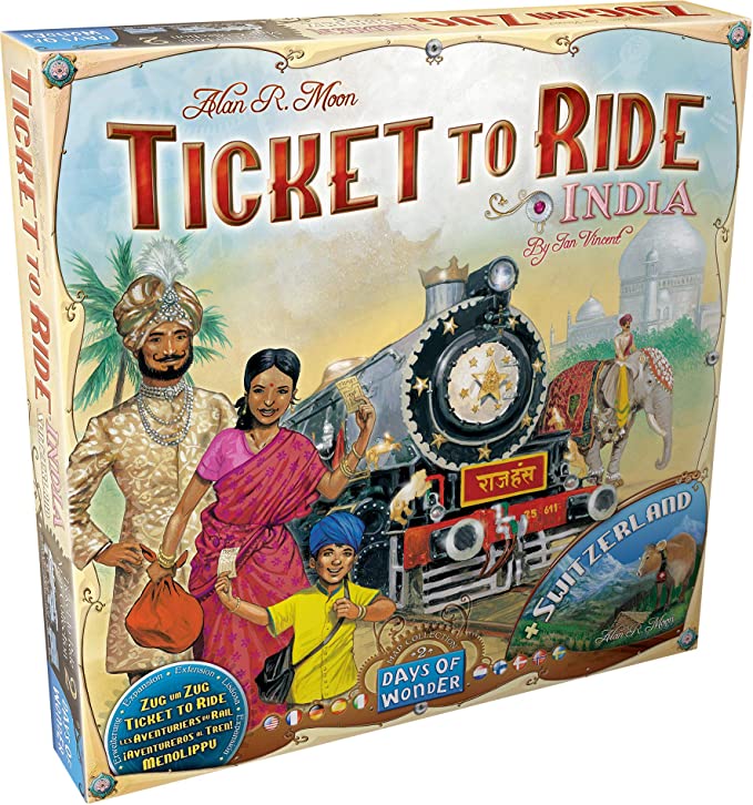 Ticket to Ride: India / Switzerland | Eastridge Sports Cards & Games