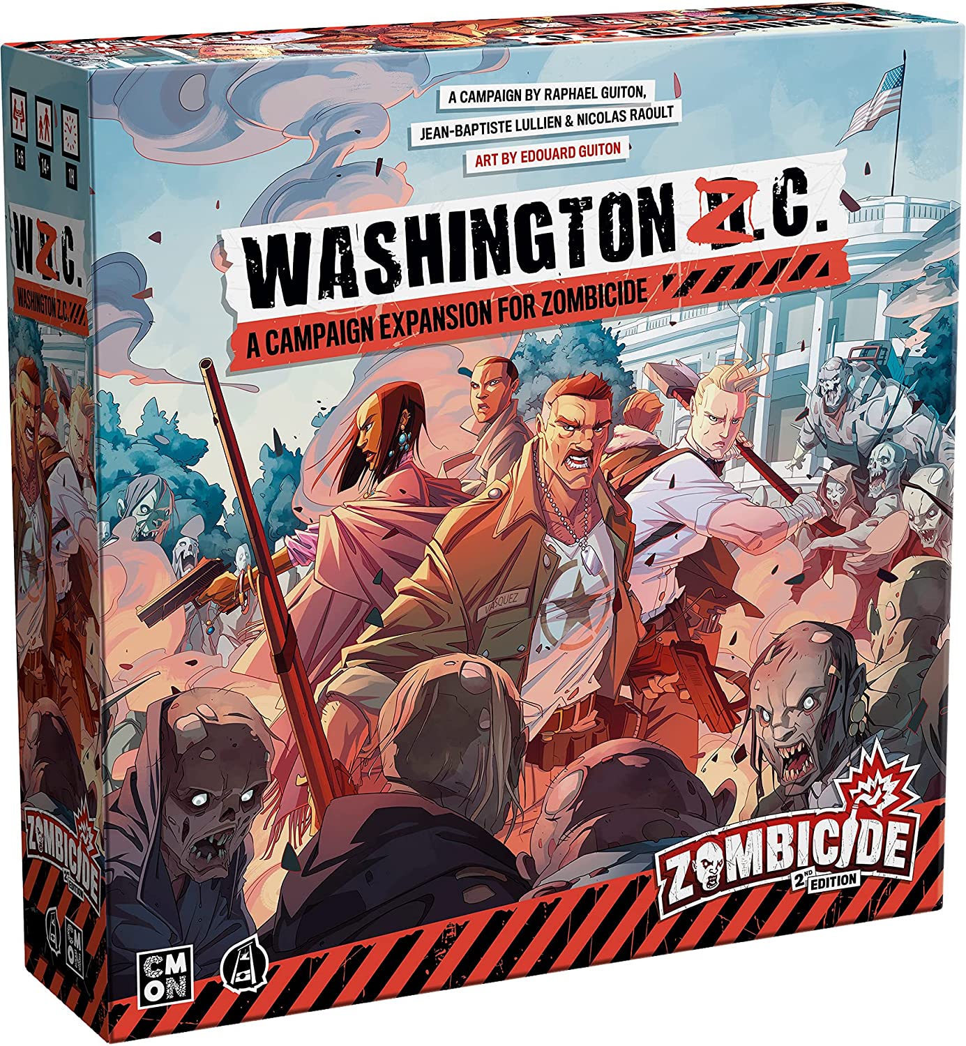 Zombicide 2nd Edition: Washington Z.C. Expansion | Eastridge Sports Cards & Games