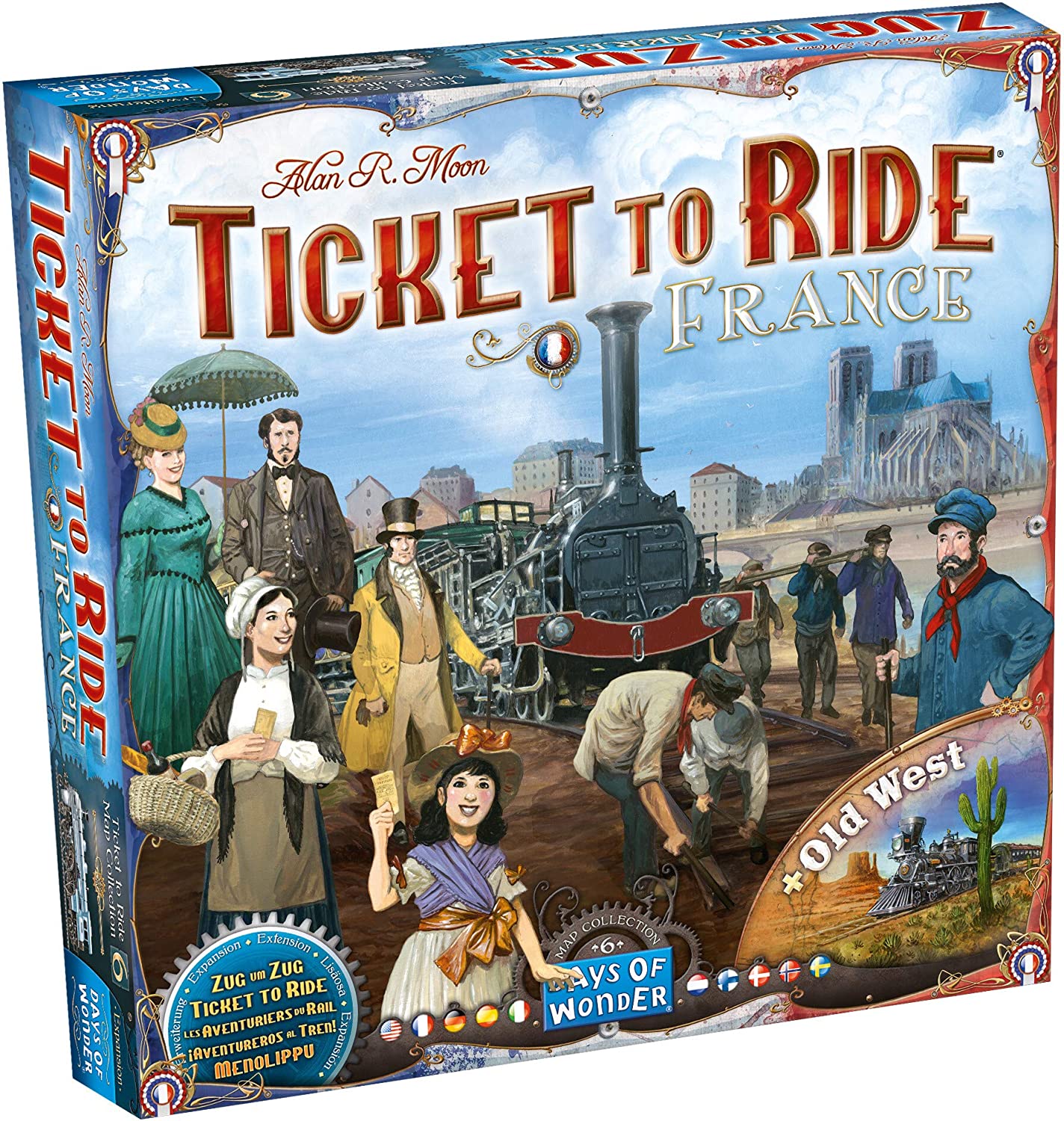 Ticket to Ride: France / Old West | Eastridge Sports Cards & Games