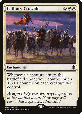 Cathars' Crusade [Commander 2016] | Eastridge Sports Cards & Games