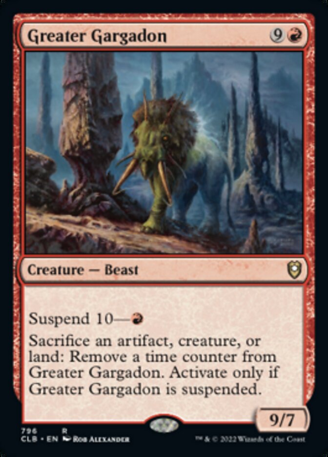 Greater Gargadon [Commander Legends: Battle for Baldur's Gate] | Eastridge Sports Cards & Games