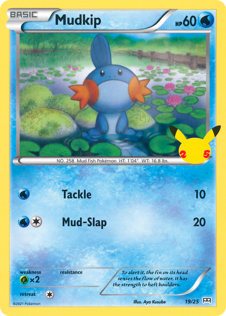 Mudkip (19/25) [McDonald's 25th Anniversary] | Eastridge Sports Cards & Games