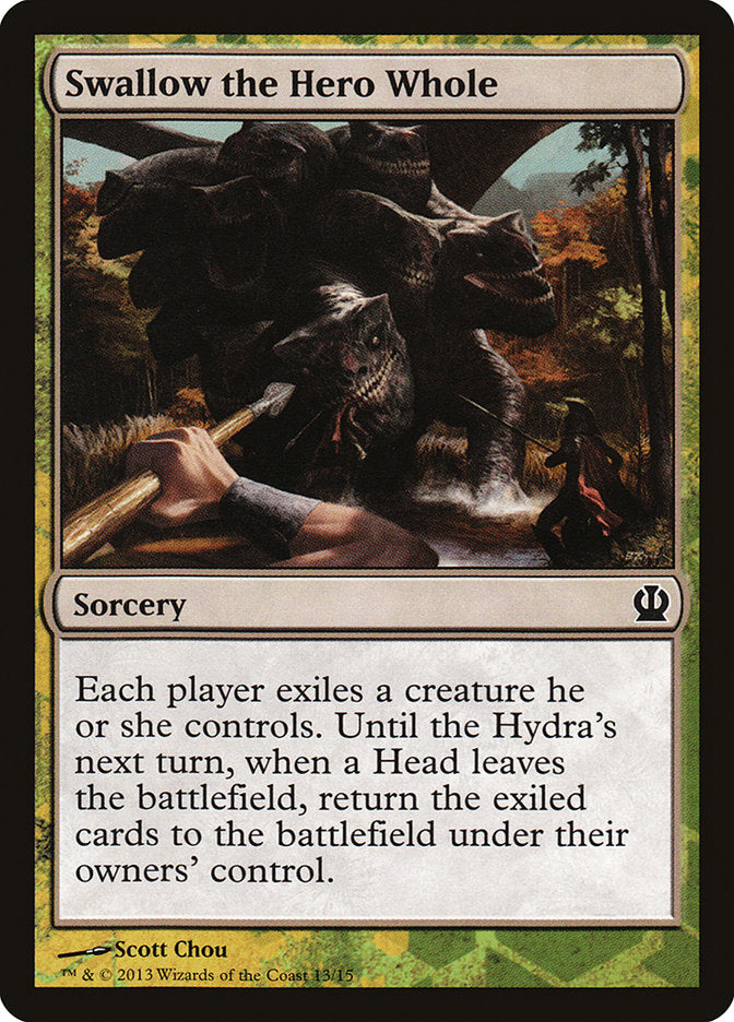 Swallow the Hero Whole [Theros Face the Hydra] | Eastridge Sports Cards & Games