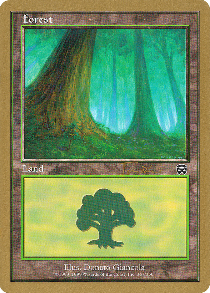 Forest (jt347a) (Jan Tomcani) [World Championship Decks 2001] | Eastridge Sports Cards & Games