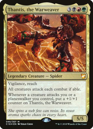 Thantis, the Warweaver [Commander 2018] | Eastridge Sports Cards & Games