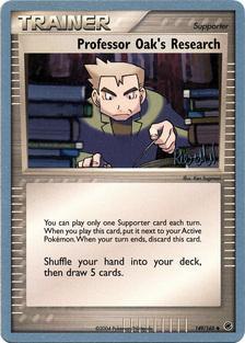 Professor Oak's Research (149/165) (Rocky Beach - Reed Weichler) [World Championships 2004] | Eastridge Sports Cards & Games