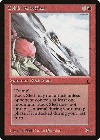 Goblin Rock Sled [The Dark] | Eastridge Sports Cards & Games