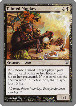 Tainted Monkey [Unhinged] | Eastridge Sports Cards & Games