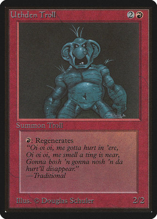 Uthden Troll [Limited Edition Beta] | Eastridge Sports Cards & Games