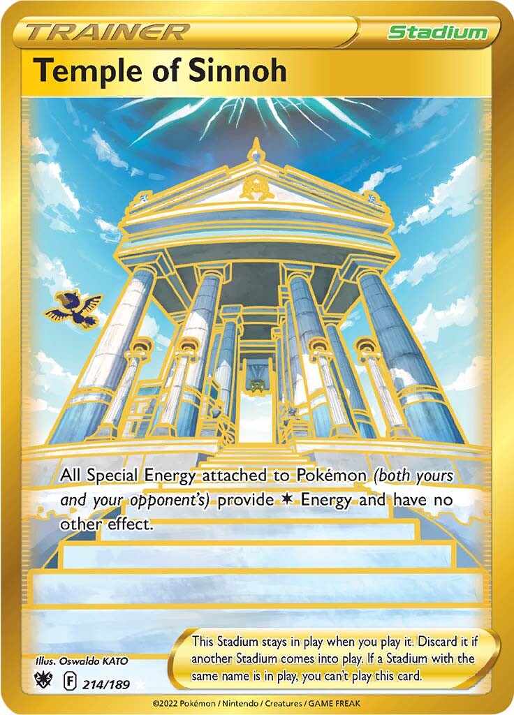 Temple of Sinnoh (214/189) [Sword & Shield: Astral Radiance] | Eastridge Sports Cards & Games